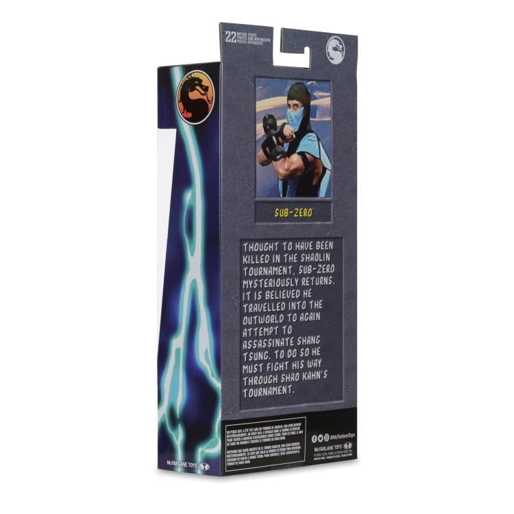 Mortal Kombat Klassic Sub-Zero 7" Action Figure Gallery Image 13