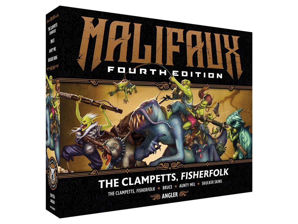 Malifaux: Fourth Edition The Clampetts, Fisherfolk Miniatures Set Gallery Image 1