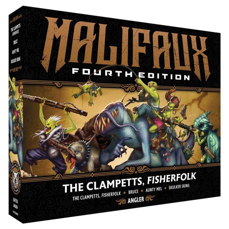 Malifaux: Fourth Edition The Clampetts, Fisherfolk Miniatures Set Gallery Image 3