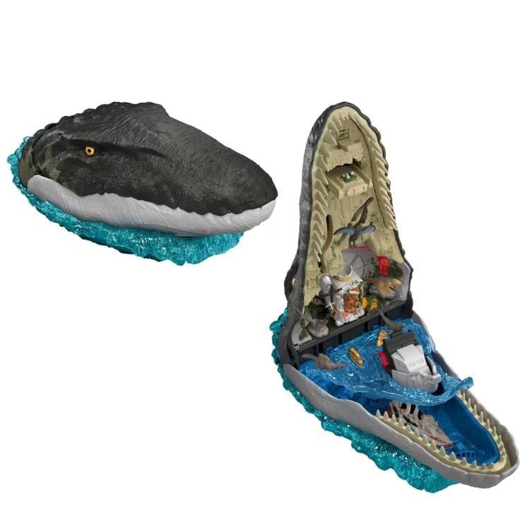 マザリュース　マーミット　サユリ Jurassic World Rebirth Micro Adventures Mosasaurus Playset