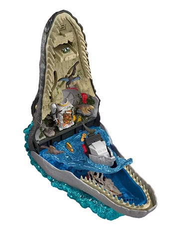 Jurassic World Rebirth Micro Adventures Mosasaurus Playset Gallery Image 2