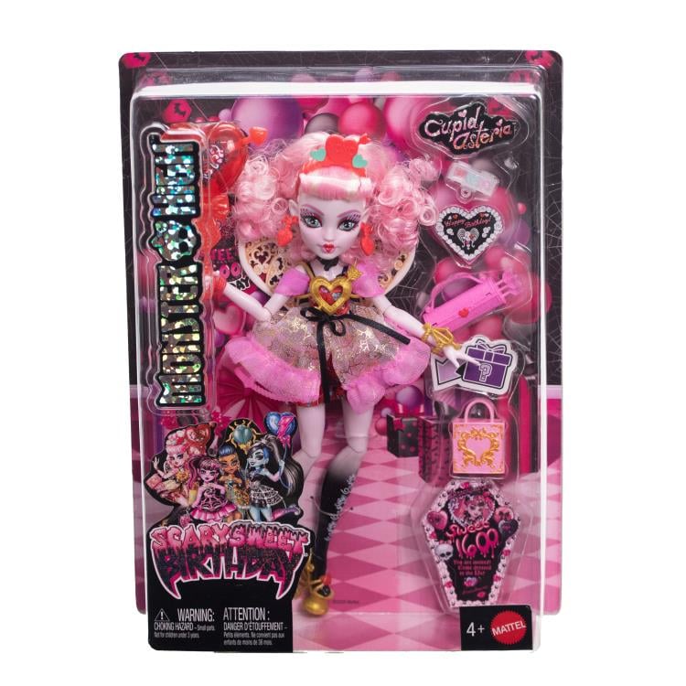 Monster High Scary Sweet Birthday Cupid Asteria Doll Gallery Image 8