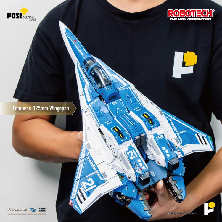 Robotech: The New Generation Pose+ Metal Series VAF-6C Combat Alpha Fighter 1/28 Scale Action Figure Gallery Image 18