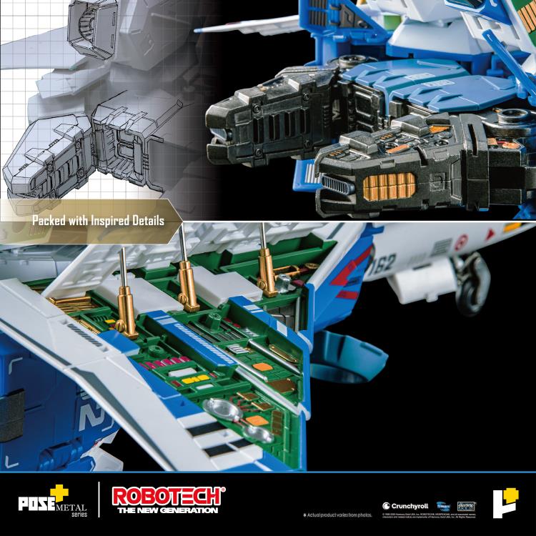Robotech: The New Generation Pose+ Metal Series VAF-6C Combat Alpha Fighter 1/28 Scale Action Figure Gallery Image 5