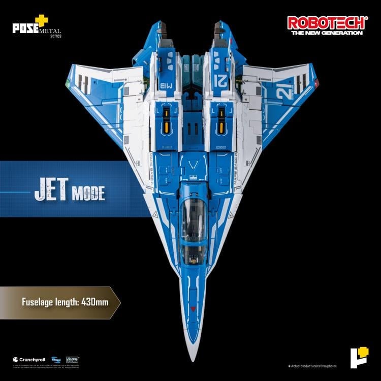 Robotech: The New Generation Pose+ Metal Series VAF-6C Combat Alpha Fighter 1/28 Scale Action Figure Gallery Image 3