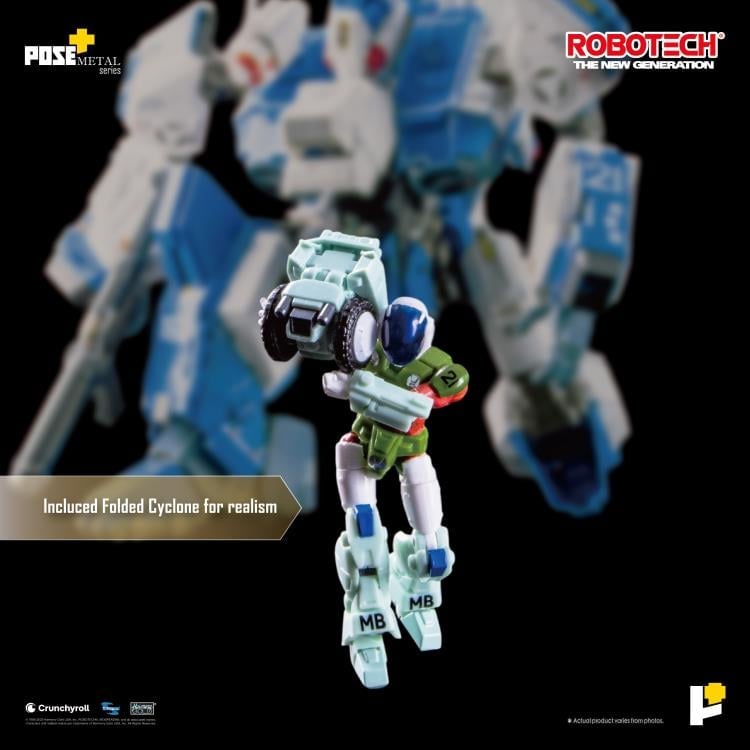 Robotech: The New Generation Pose+ Metal Series VAF-6C Combat Alpha Fighter 1/28 Scale Action Figure Gallery Image 11