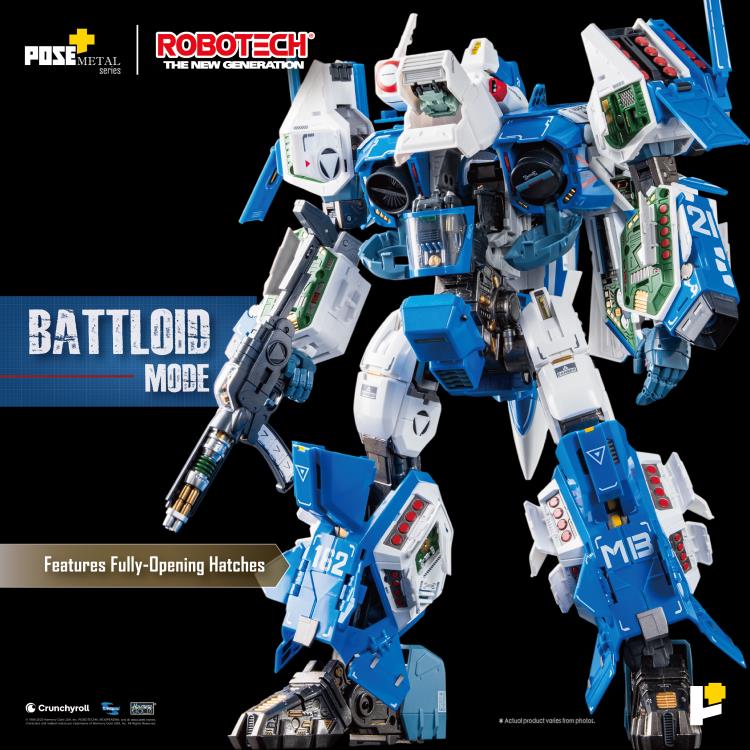 Robotech: The New Generation Pose+ Metal Series VAF-6C Combat Alpha Fighter 1/28 Scale Action Figure Gallery Image 14