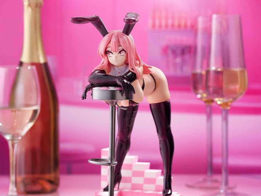 Kafun Illustration Trick Bunnies Standing Bunny 1/7 Scale Figure Gallery Image 1