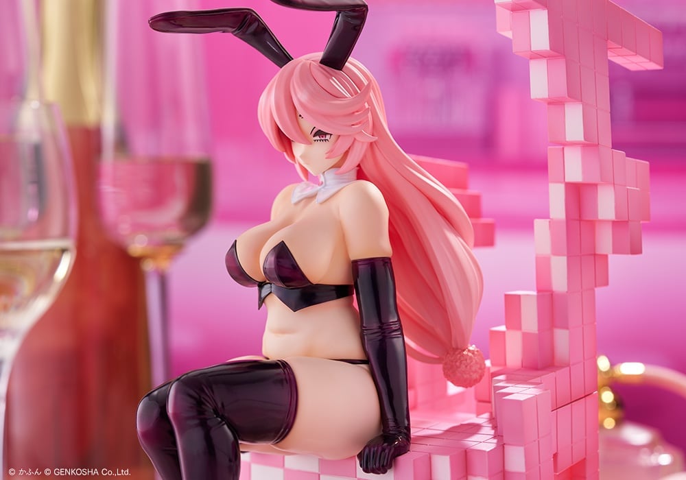 Kafun Illustration Trick Bunnies Sitting Bunny 1/7 Scale Figure Gallery Image 6