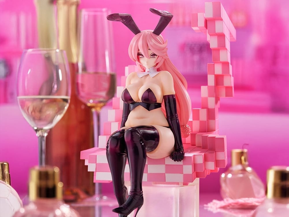 Kafun Illustration Trick Bunnies Sitting Bunny 1/7 Scale Figure Gallery Image 1