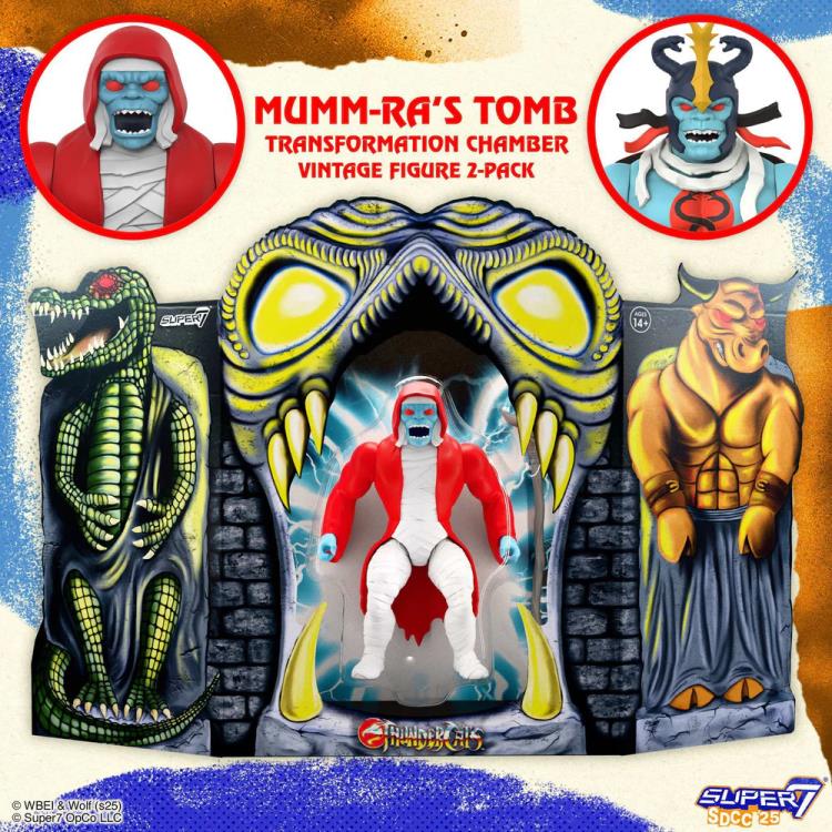 ThunderCats Vintage Collection Mumm-Ra's Tomb SDCC 2025 Exclusive Figure Two-Pack Gallery Image 3