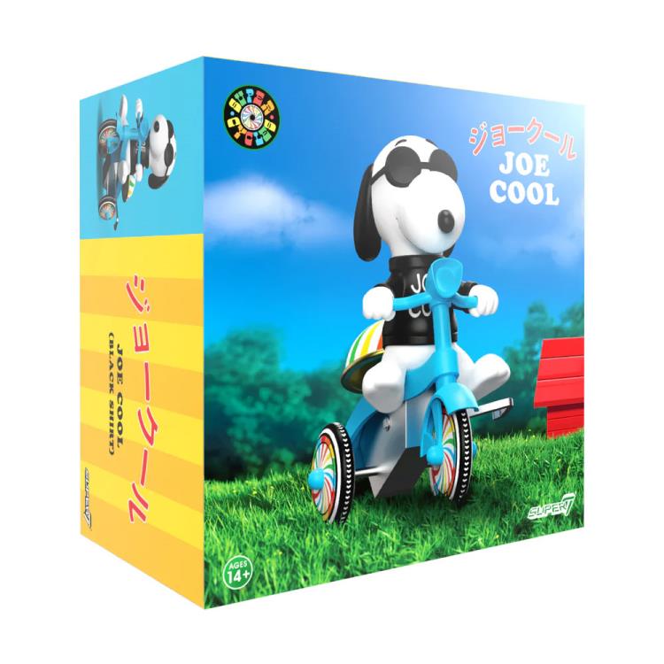 Peanuts Super Cycle Joe Cool (Black with Blue Trike) SDCC 2025 Exclusive Gallery Image 8