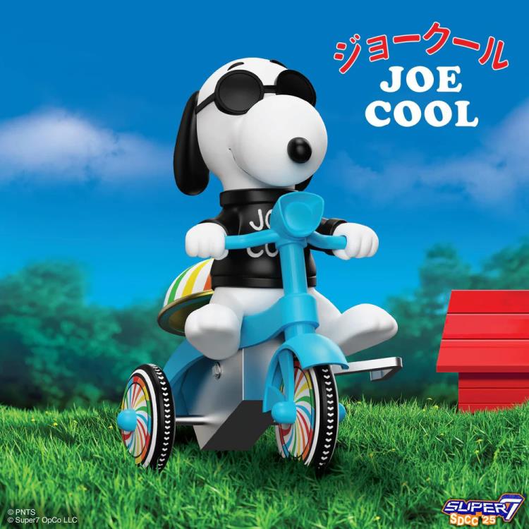 Peanuts Super Cycle Joe Cool (Black with Blue Trike) SDCC 2025