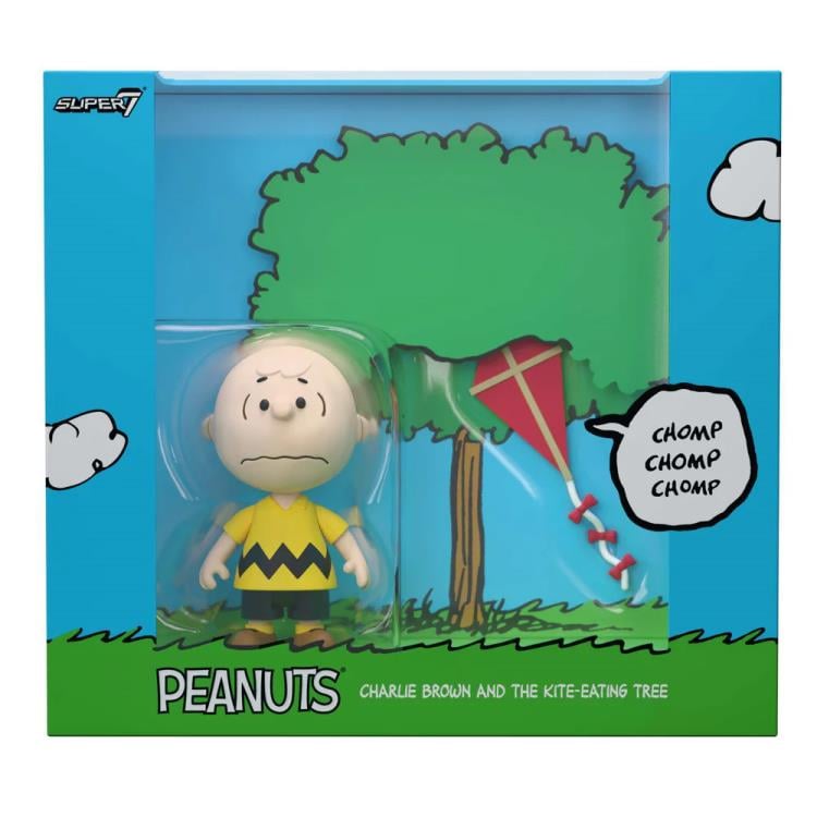 Peanuts ReAction Charlie Brown and the Kite-Eating Tree SDCC 2025 Exclusive Diorama Box Gallery Image 3