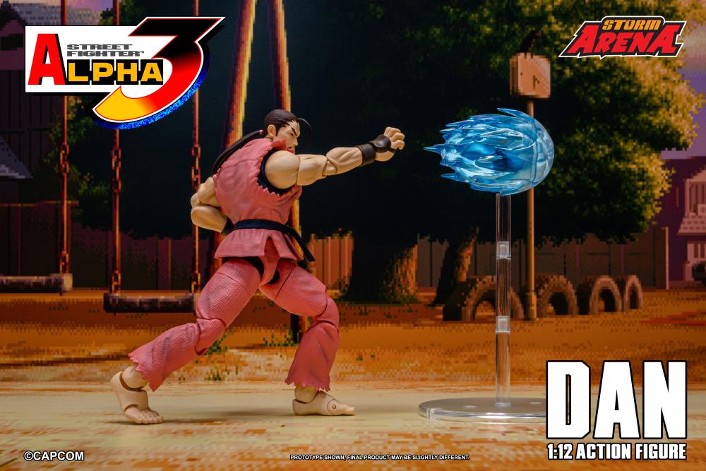 Street Fighter Alpha 3 Storm Arena Dan 1/12 Scale Action Figure