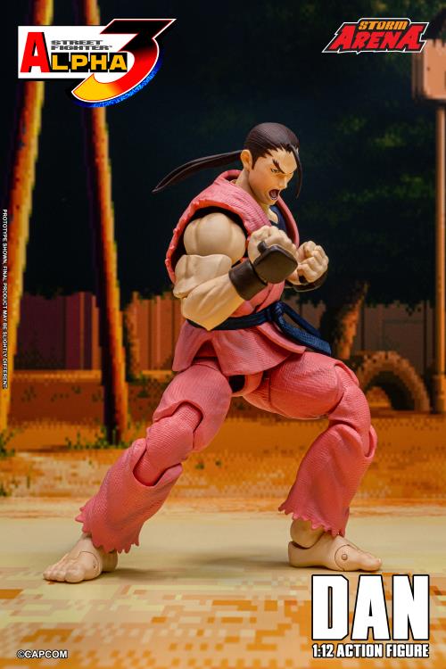 Street Fighter Alpha 3 Storm Arena Dan 1/12 Scale Action Figure Gallery Image 15