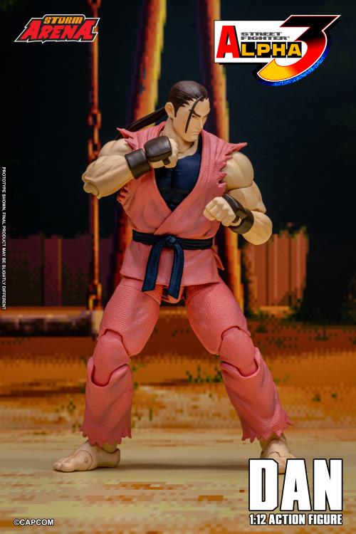 Street Fighter Alpha 3 Storm Arena Dan 1/12 Scale Action Figure Gallery Image 9