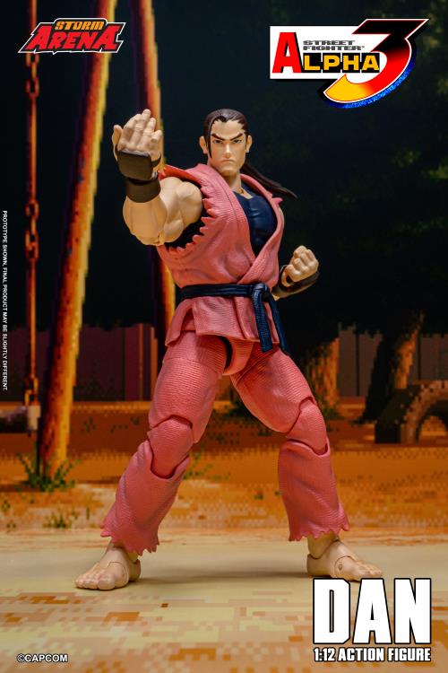 Street Fighter Alpha 3 Storm Arena Dan 1/12 Scale Action Figure