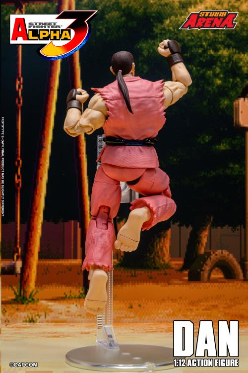 Street Fighter Alpha 3 Storm Arena Dan 1/12 Scale Action Figure Gallery Image 14
