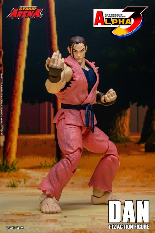 Street Fighter Alpha 3 Storm Arena Dan 1/12 Scale Action Figure Gallery Image 8