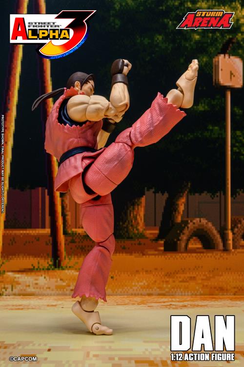 Street Fighter Alpha 3 Storm Arena Dan 1/12 Scale Action Figure