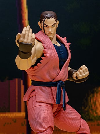 Street Fighter Alpha 3 Storm Arena Dan 1/12 Scale Action Figure