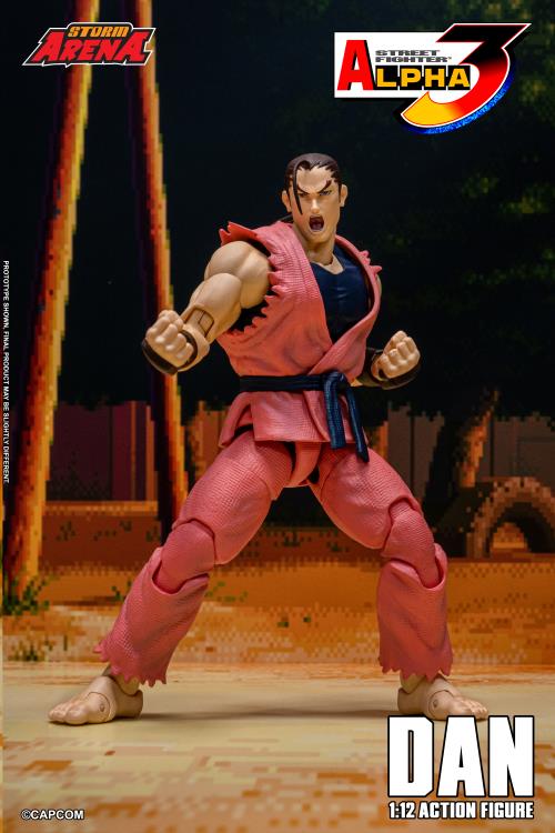 Street Fighter Alpha 3 Storm Arena Dan 1/12 Scale Action Figure Gallery Image 19