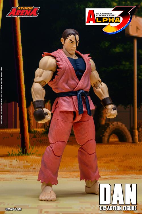 Street Fighter Alpha 3 Storm Arena Dan 1/12 Scale Action Figure Gallery Image 5
