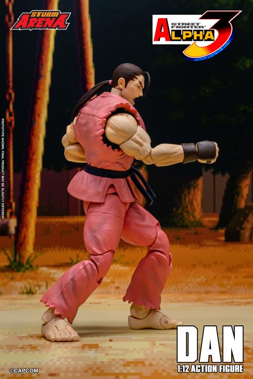 Street Fighter Alpha 3 Storm Arena Dan 1/12 Scale Action Figure Gallery Image 10