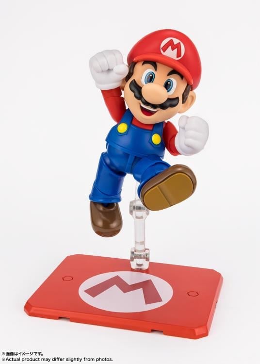 Super Mario S.H.Figuarts Mario Action Figure Gallery Image 5