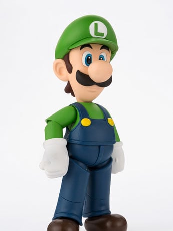 Super Mario S.H.Figuarts Luigi Action Figure Gallery Image 2