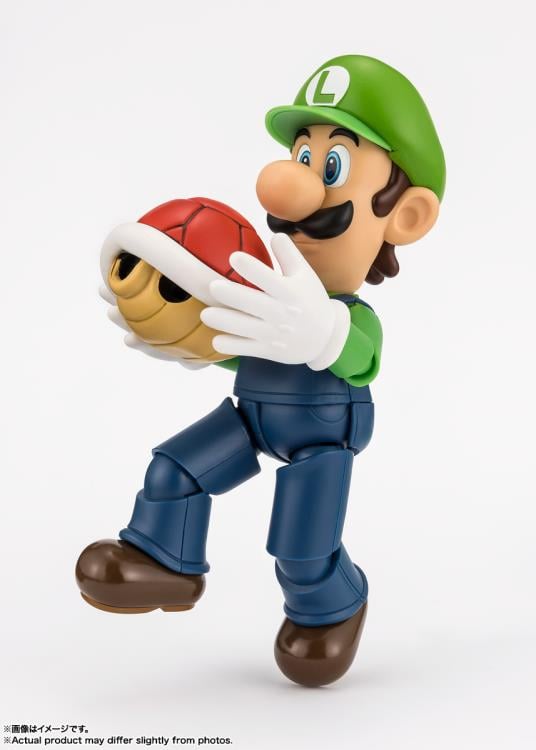 Figura De Acción Super Mario Builder Luigi 10 Cm | Meses sin interés