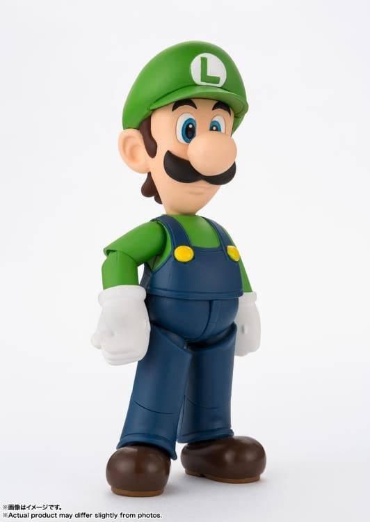 Super Mario S.H.Figuarts Luigi Action Figure Gallery Image 3