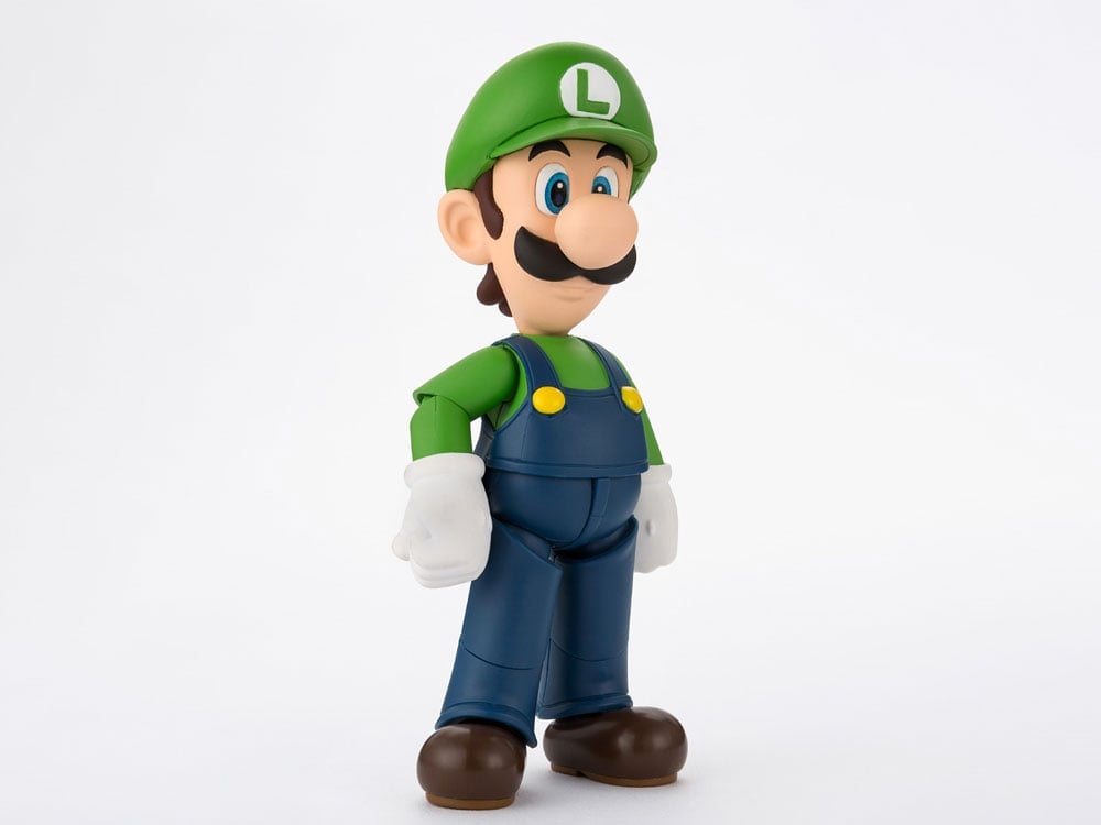 Super Mario S.H.Figuarts Luigi Action Figure Gallery Image 1