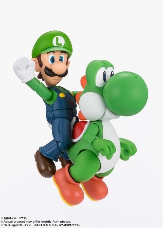 Super Mario S.H.Figuarts Yoshi Action Figure Gallery Image 6