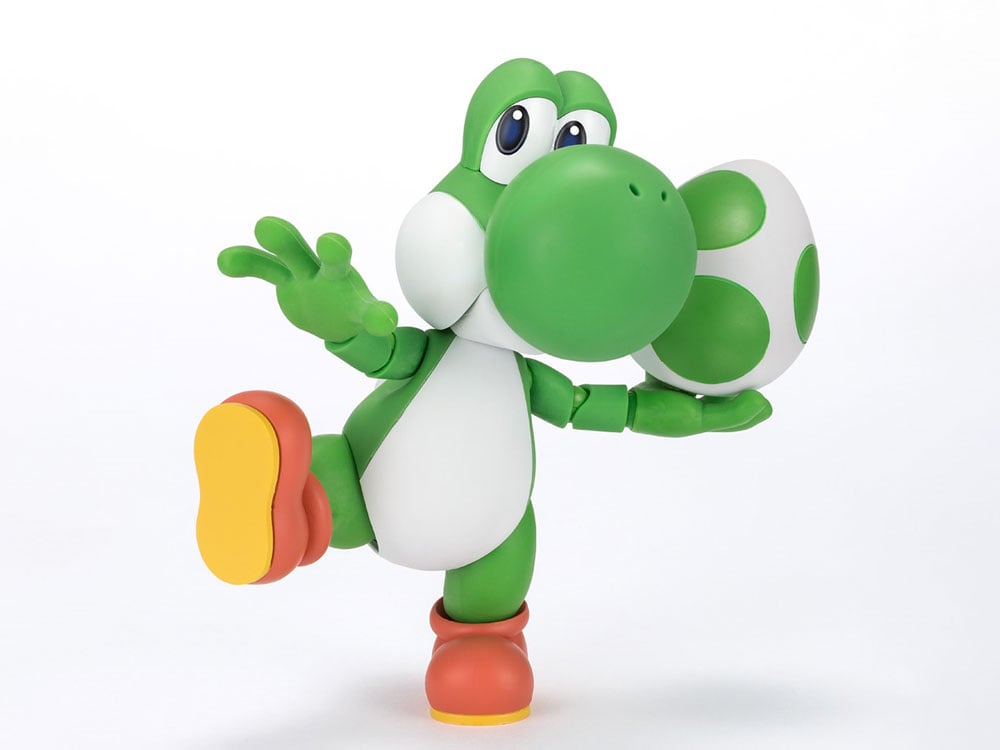 Super Mario S.H.Figuarts Yoshi Action Figure Gallery Image 1