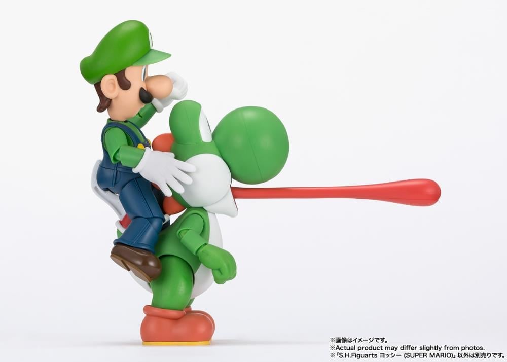 Super Mario S.H.Figuarts Yoshi Action Figure Gallery Image 7