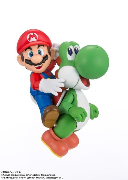 Super Mario S.H.Figuarts Yoshi Action Figure Gallery Image 5