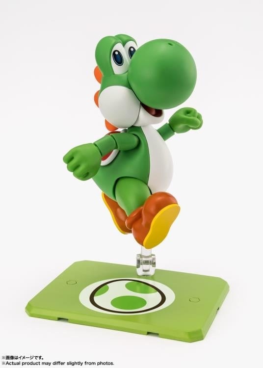 Super Mario S.H.Figuarts Yoshi Action Figure Gallery Image 3