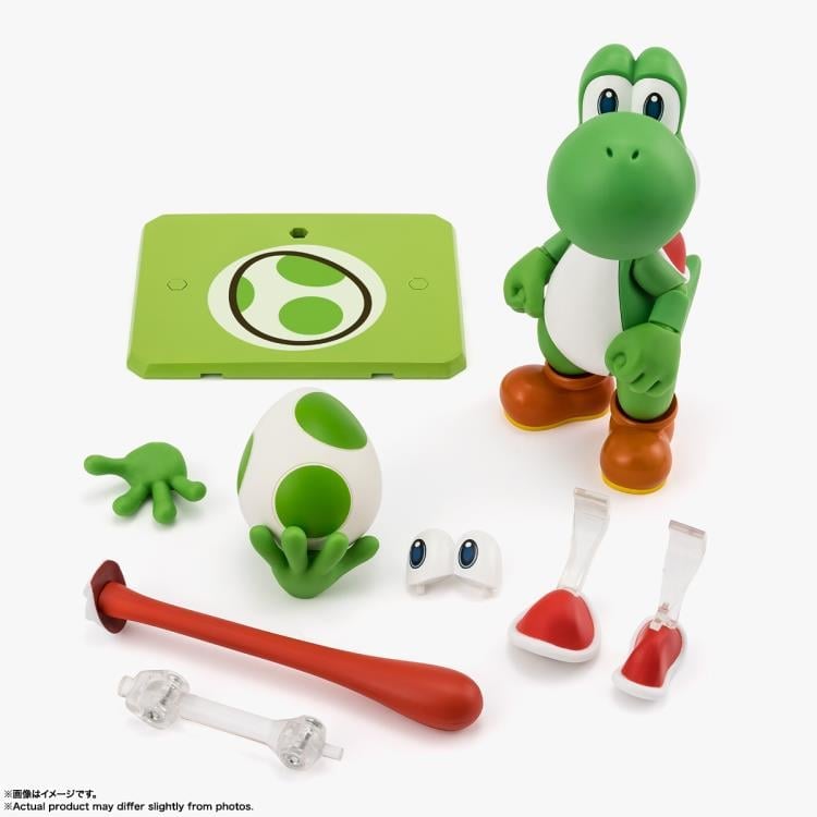Super Mario S.H.Figuarts Yoshi Action Figure Gallery Image 8