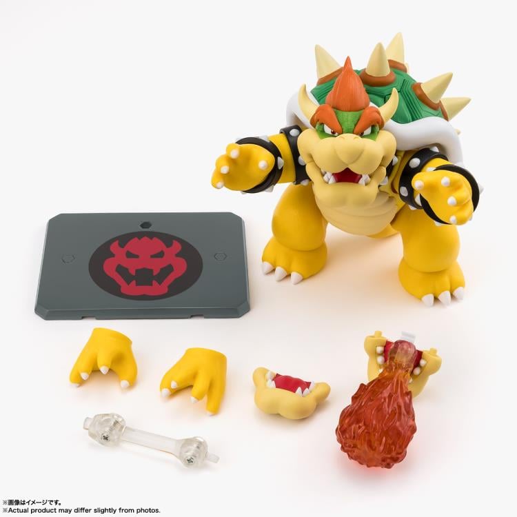 Super Mario S.H.Figuarts Bowser Action Figure Gallery Image 7