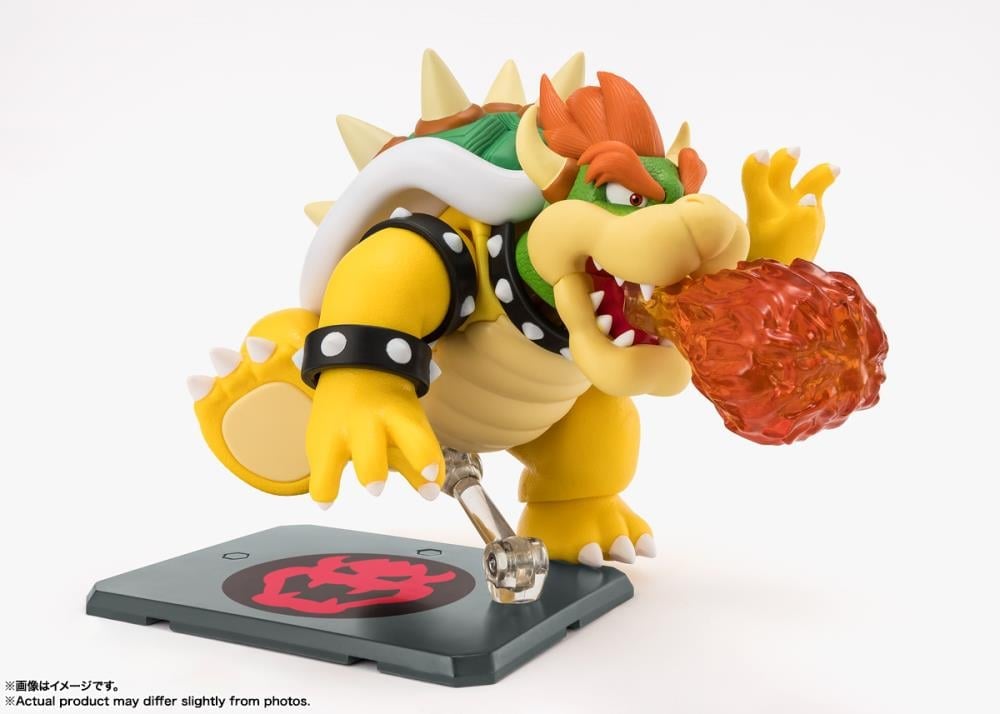 SHFiguarts スーパーマリオ バウザー Super Mario S.H.Figuarts Bowser Action Figure