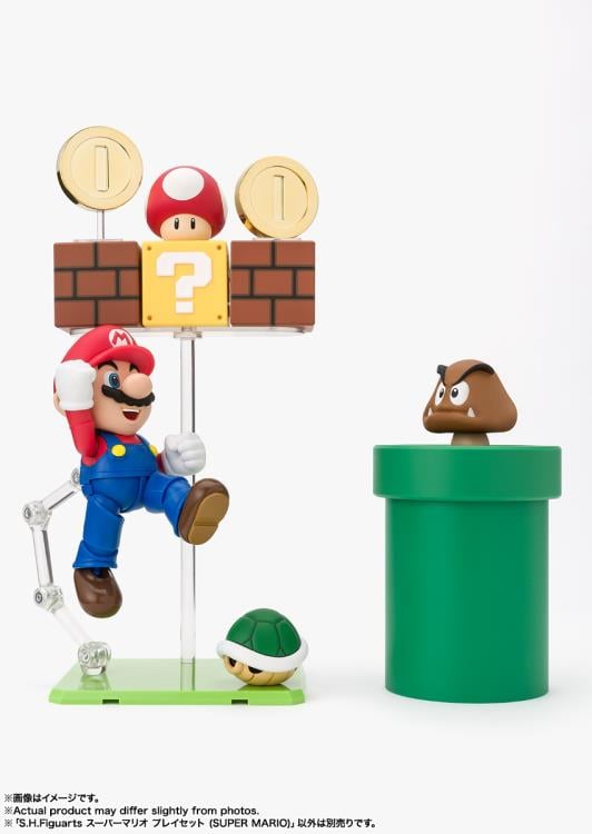 Super Mario S.H.Figuarts Super Mario Brothers Playset Gallery Image 4