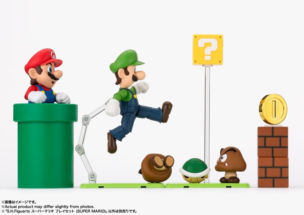Super Mario S.H.Figuarts Super Mario Brothers Playset Gallery Image 6
