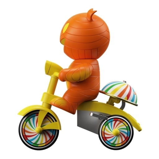Super Cycles Mummy Boy (Orange with Yellow Trike) SDCC 2025 Exclusive Gallery Image 6