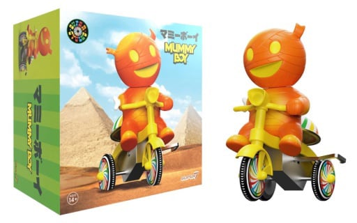 Super Cycles Mummy Boy (Orange with Yellow Trike) SDCC 2025 Exclusive Gallery Image 7