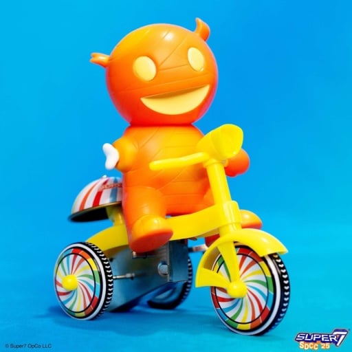 Super Cycles Mummy Boy (Orange with Yellow Trike) SDCC 2025 Exclusive Gallery Image 9