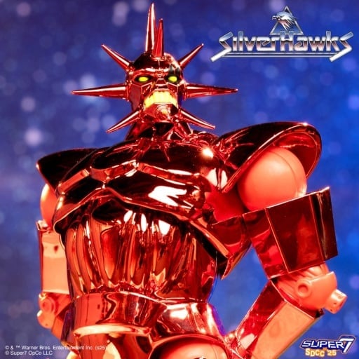 SilverHawks ULTIMATES! Mon*Star (Metallic Vac Metal Ver.) SDCC 2025 Exclusive Action Figure Gallery Image 5
