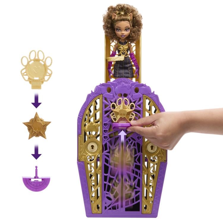 Monster High Skulltimate Secrets Hauntlywood Mysteries Clawdeen Wolf Doll Gallery Image 7