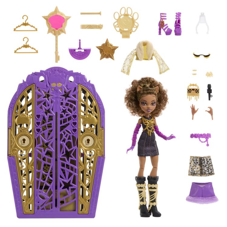 Monster High Skulltimate Secrets Hauntlywood Mysteries Clawdeen Wolf Doll Gallery Image 9